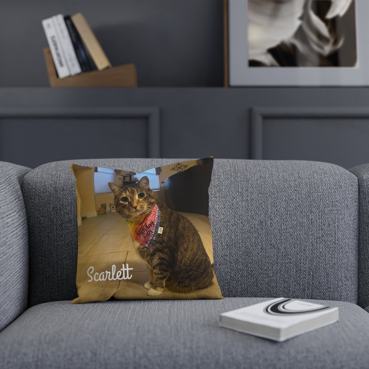 Custom Pet Picture Personalized Cushion