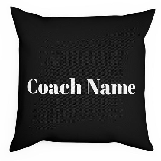 Coach Legend Personalized Cushion