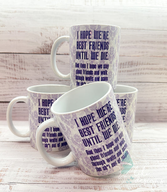 Ghost Friends Coffee Cup