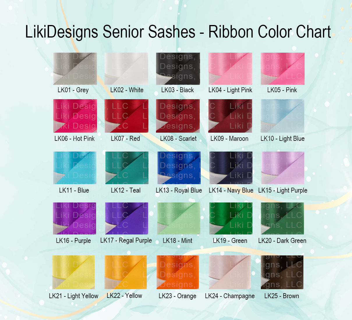 Personalized Sport Senior Night Sash