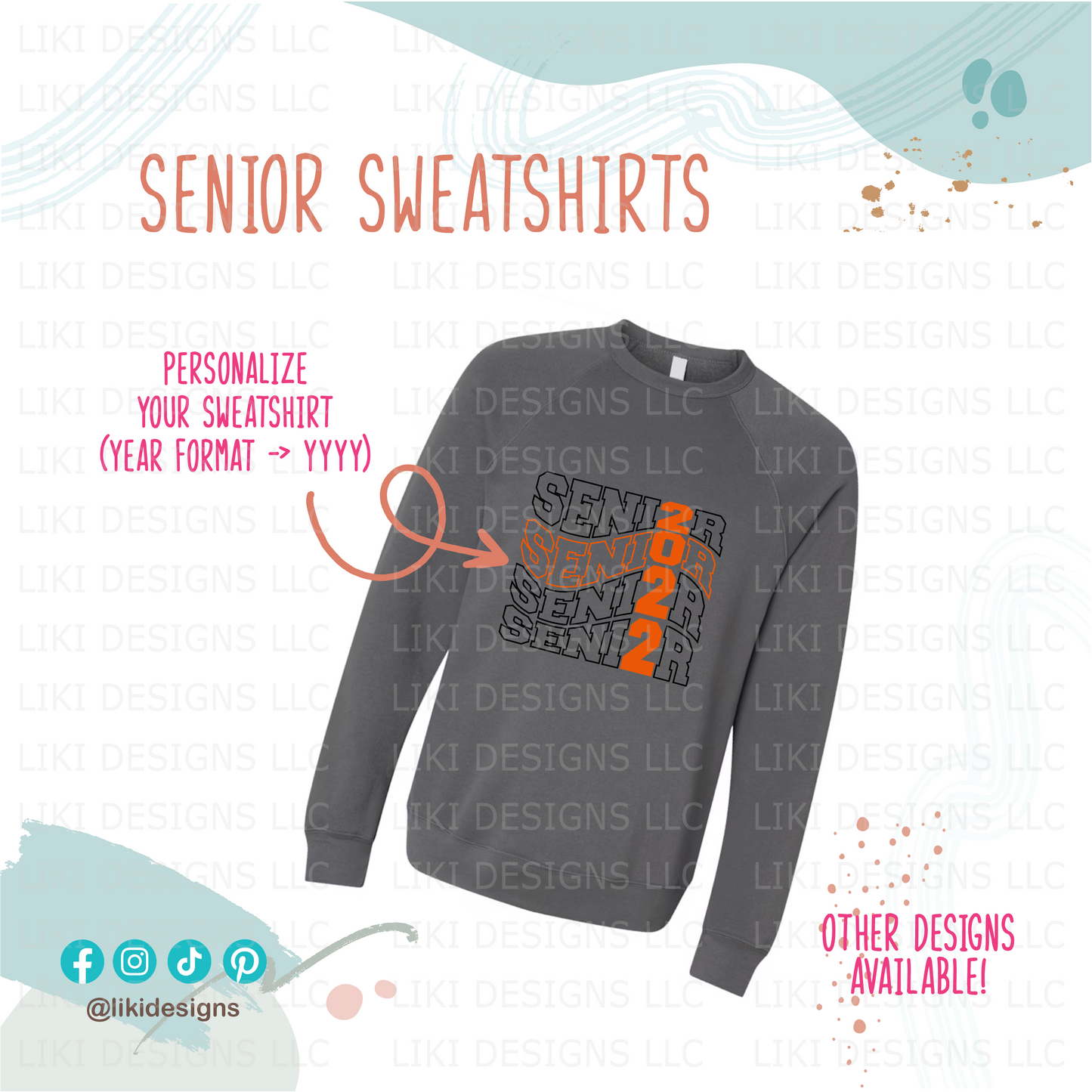 Senior Custom Year Sweatshirt