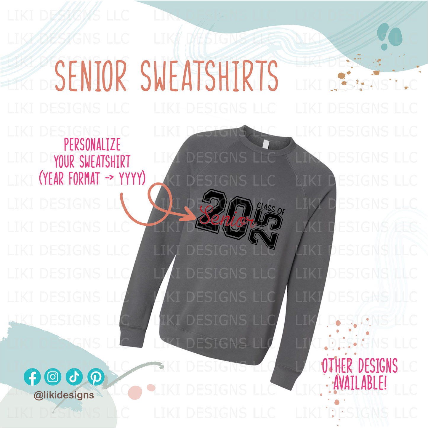 Senior Custom Year Sweatshirt