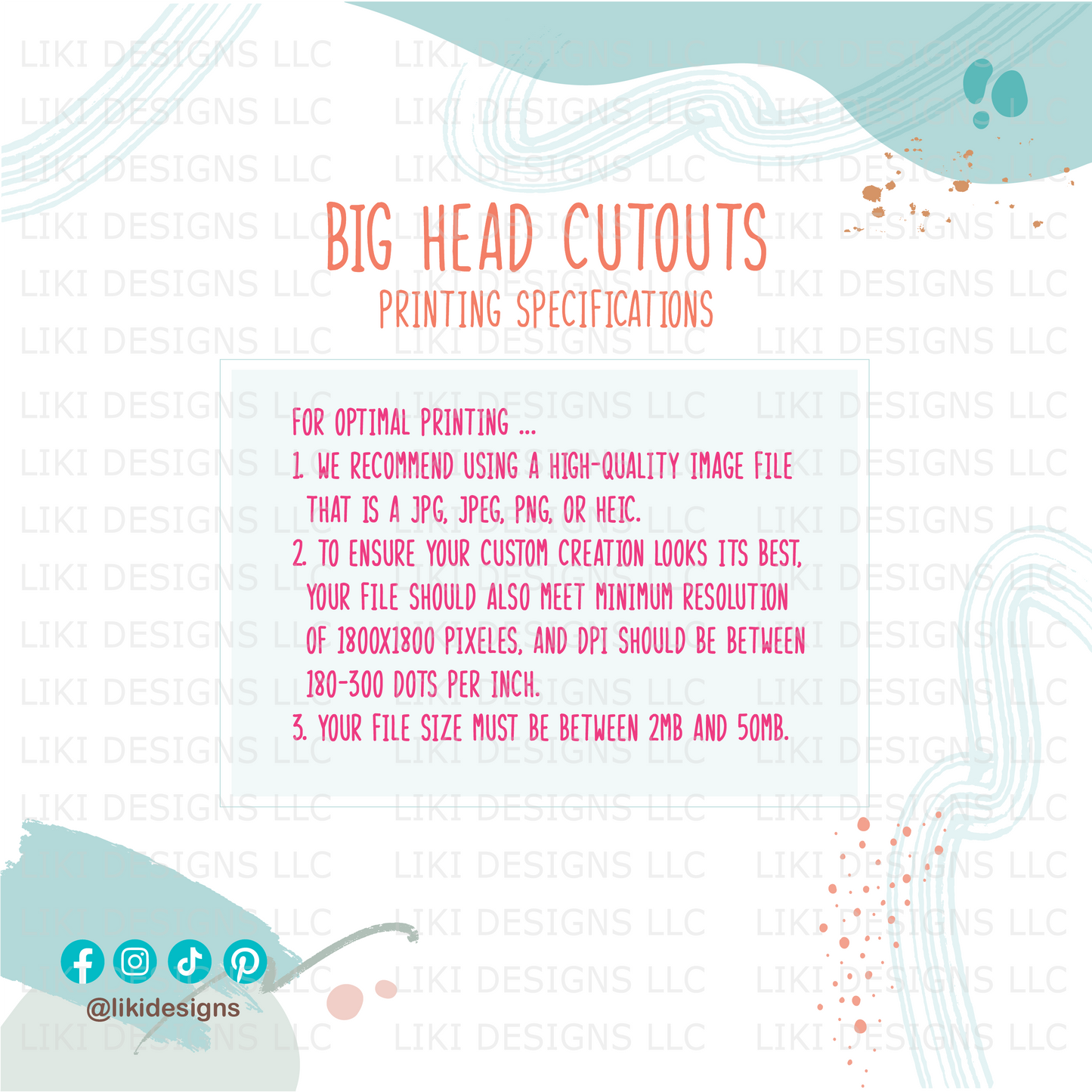 Go Big or Go Home - Custom Big Head Cutouts