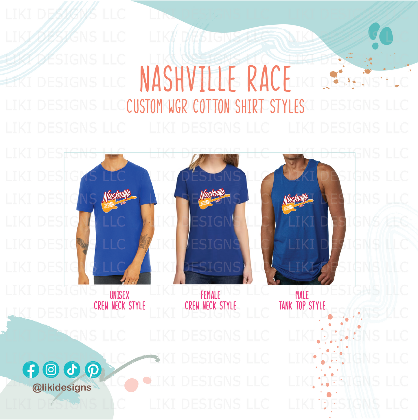 Nashville Marathon Custom Group Shirt