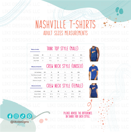 Nashville Marathon Custom Group Shirt