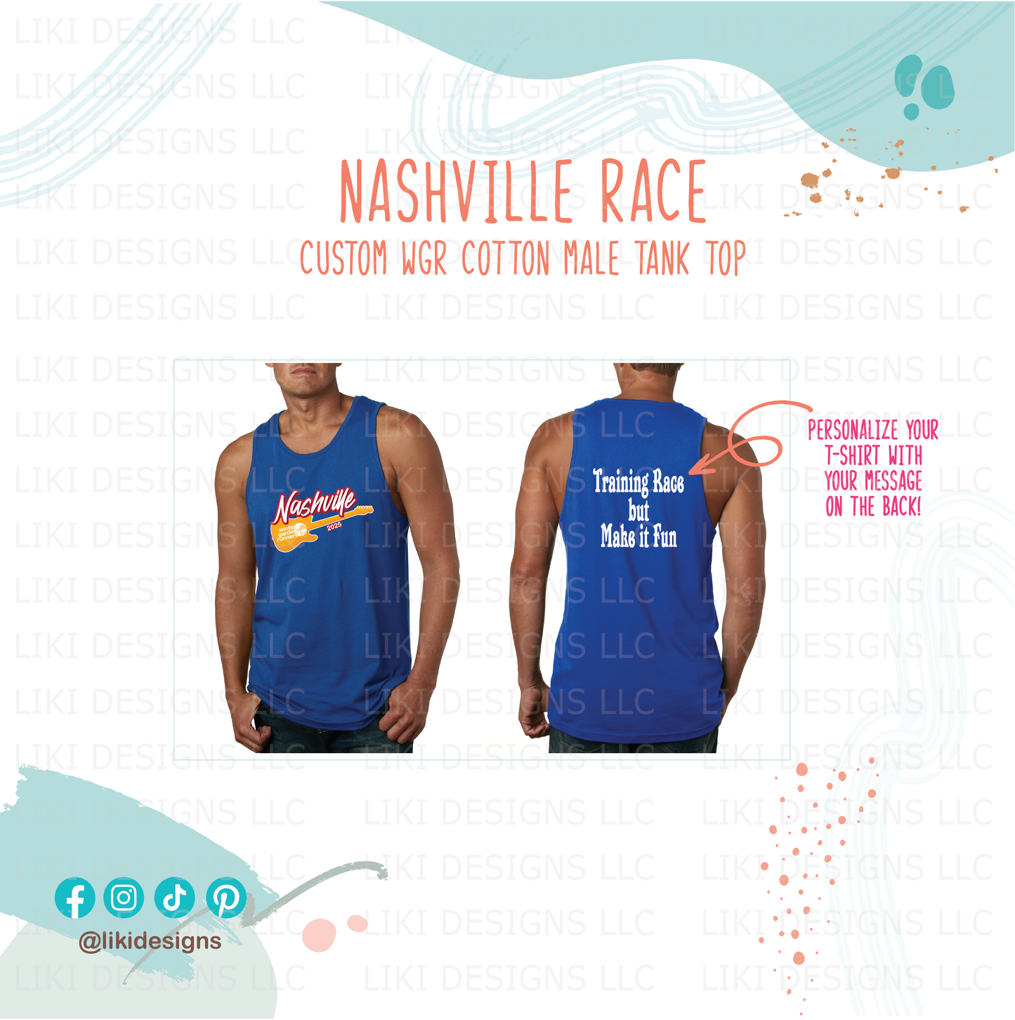 Nashville Marathon Custom Group Shirt