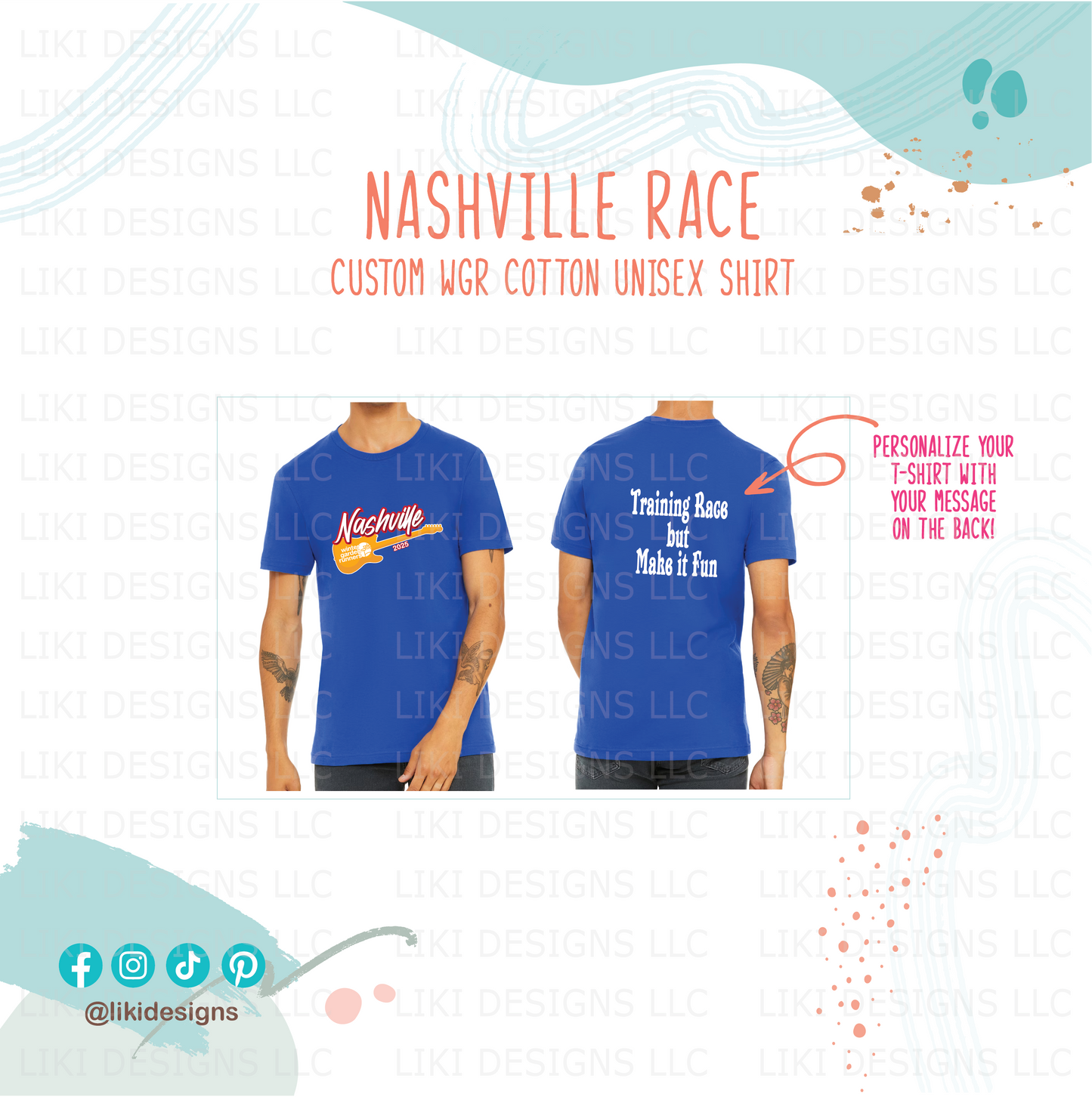Nashville Marathon Custom Group Shirt