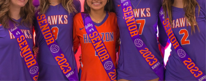 Personalized Sport Senior Night Sash