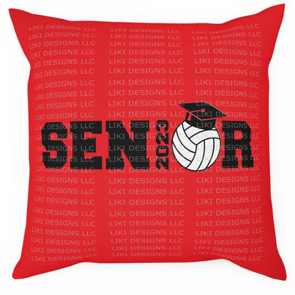 Senior Athlete Personalized Cushion