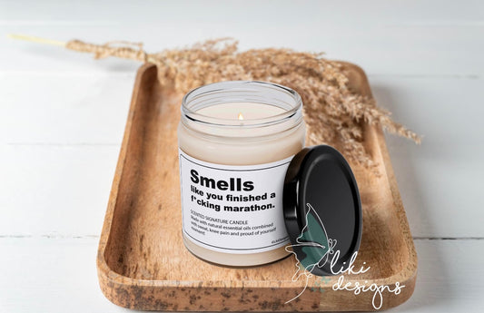 Marathoner Scented Candle