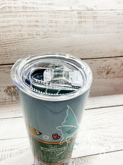 Teacher Appreciation Personalized Sublimated Tumbler
