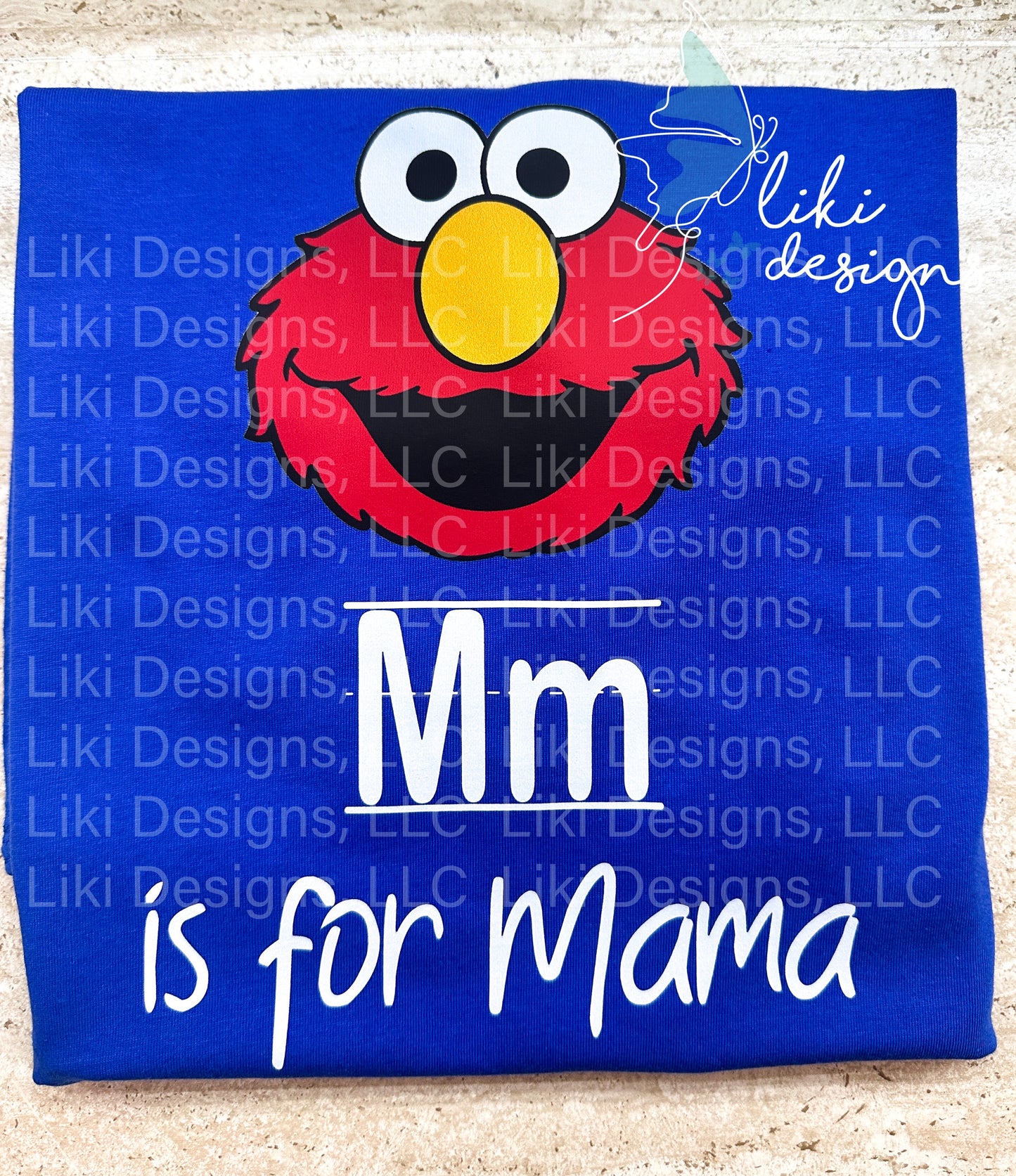 Elmo inspired Personalized Shirt
