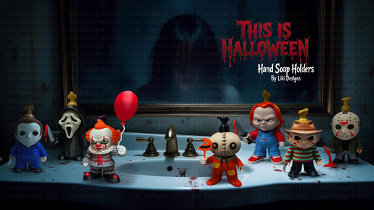 Halloween Horror 3D Printed Foaming Soap Holder