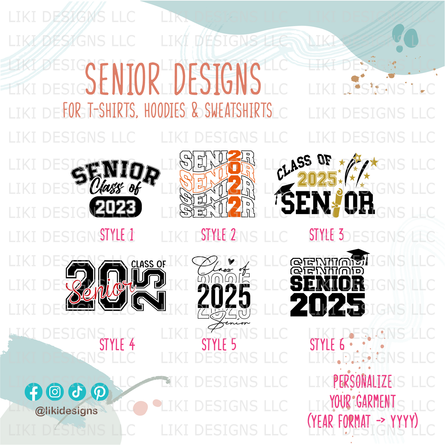 Senior Custom School Name Cropped T-Shirt
