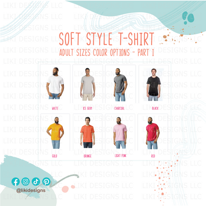 Custom Sport Design Soft Style T-Shirt