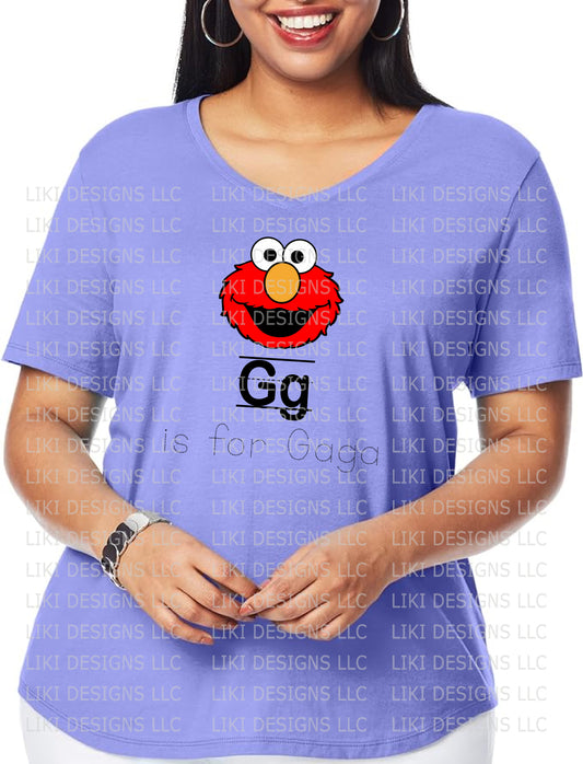 Elmo inspired Personalized Shirt