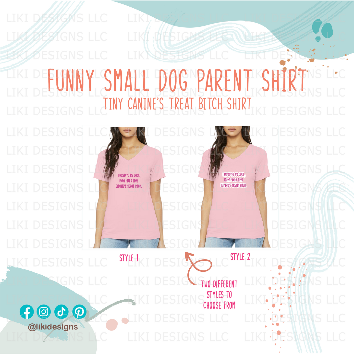 I Used to Be Cool; Now I'm a Tiny Canine's Treat Bitch Shirt