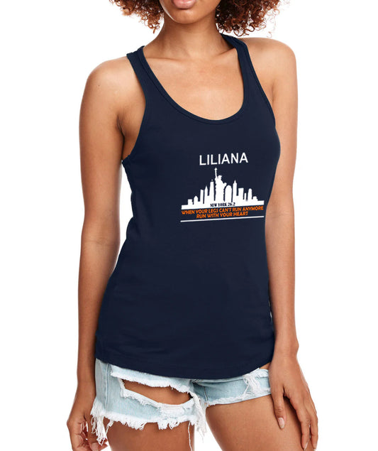 Run with your heart running shirt.