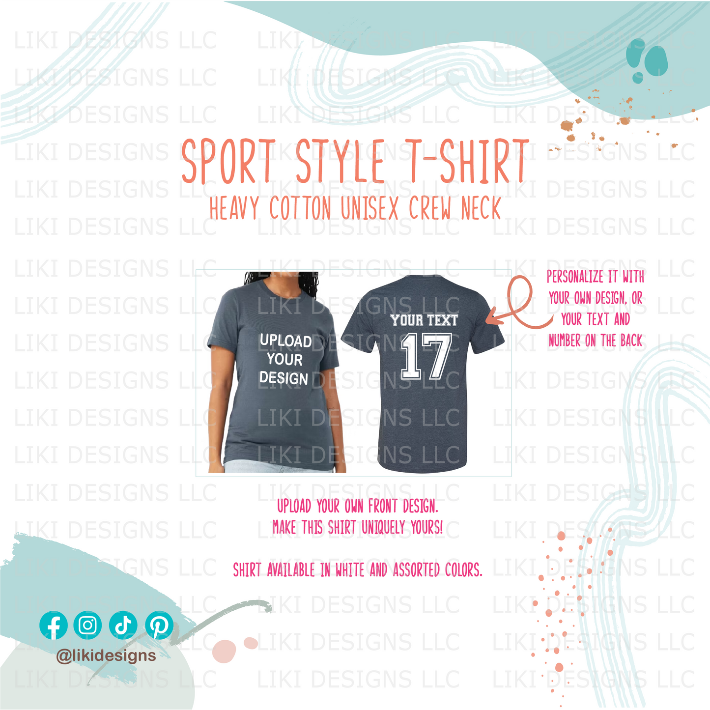 Custom Sport Design Unisex T-shirt