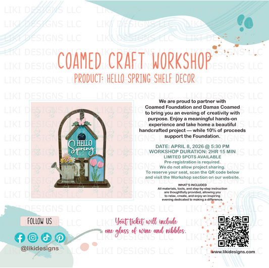 Spring Workshop - Shelf Decor