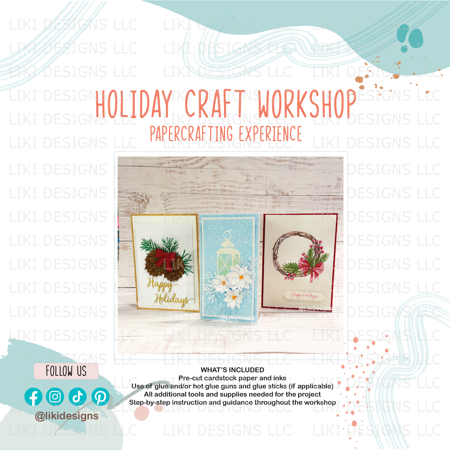 Christmas Workshop - Handmade Cards (In-Person)