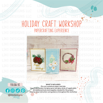 Christmas Workshop - Handmade Cards (In-Person)